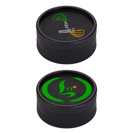 Grinder 'LEGALIZEIT' Biodegradabil 'LIT' | 2-Parti - 55mm.