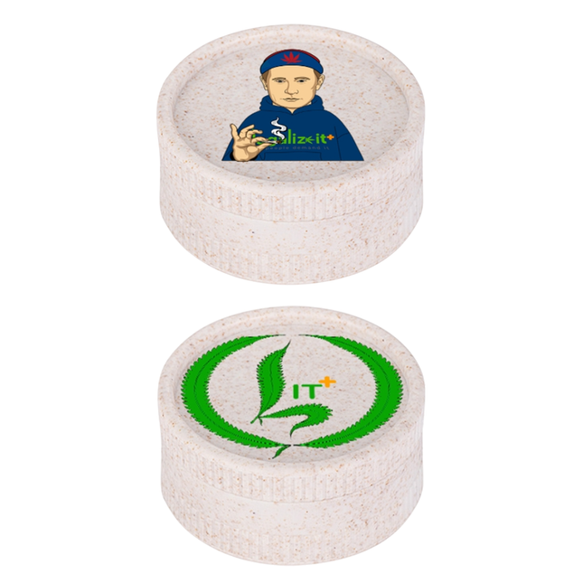 Grinder 'LEGALIZEIT' Biodegradabil 'PUTTY' | 2-Parti - 55mm.
