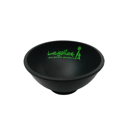 Bol pentru mix 'LEGALIZEIT' din silicon | Negru