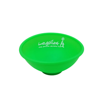 Bol pentru mix 'LEGALIZEIT' din silicon | Verde
