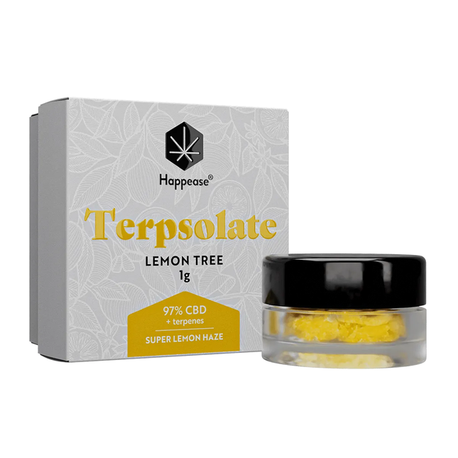 Terpsolate 'HAPPEASE' cu CBD 97% + Terpeni | Super Lemon Haze - 1gr.